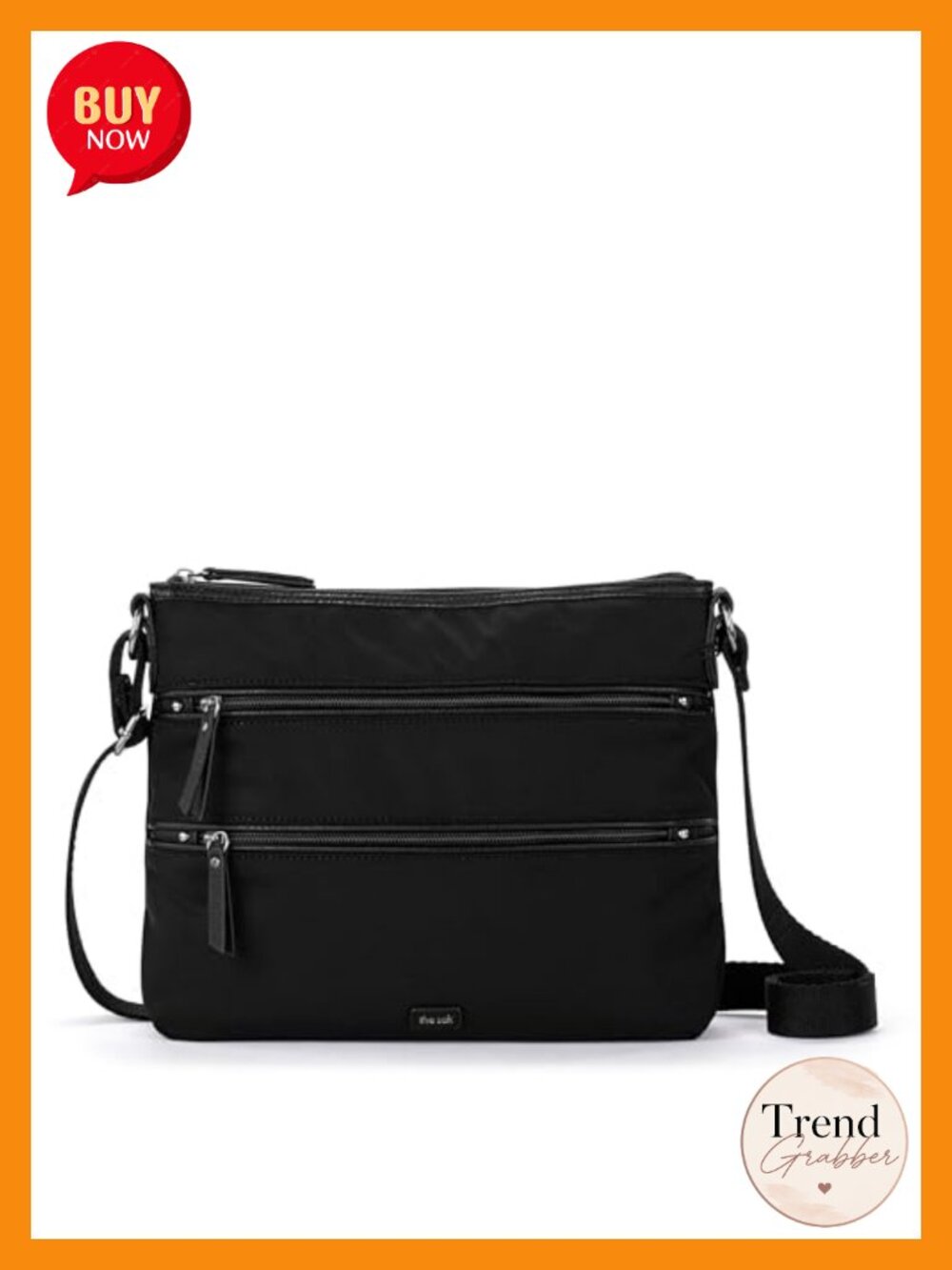 Eco Twill Crossbody Purse Vegan Adjustable Strap Travel Everyday